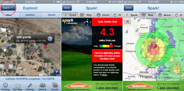 WeatherBug Mobile Lightning Widget Debuts